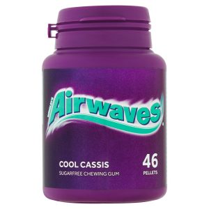 Wrigley's Airwaves Cassis žuvačky dóza 46ks/64g 8