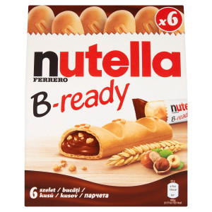 Nutella B-ready plnená oblátka 6 x 22 g (132g) 5