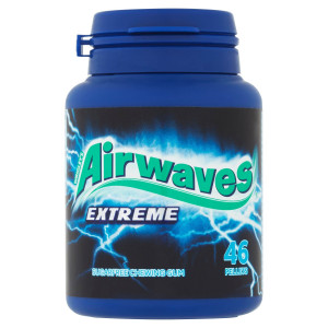 Wrigley's Airwaves Extreme žuvačky dóza 46ks/64g 9