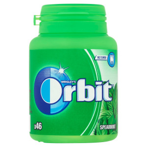 Wrigley's Orbit Spearmint žuvačky dóza 46ks/64g 16