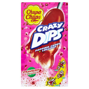 Chupa Chups Lízatko, Crazy Dips Jahoda 14 g 1