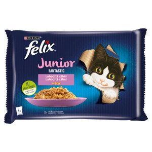 Felix Junior Fantastic lahodný výber MIX 4x85g 3
