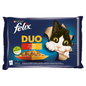 Felix Fantastic Duo lahodný výber z mäsa 4x85g 1