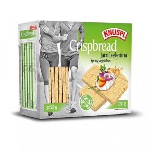Knuspi Crispbread 150g, jarná zelenina 2