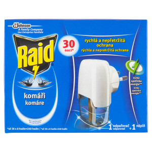 Raid Komáre el. odparovač s tekutou náplňou 21ml 11