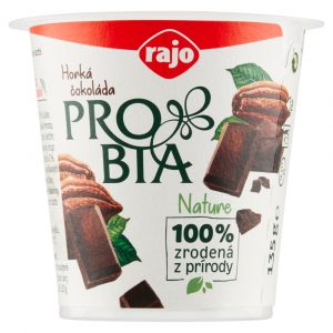 Jogurt Probia Nature horká čokoláda 135g Rajo 21