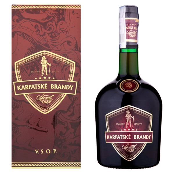 Karpatské Brandy Špeciál 40% 0,7 l 1