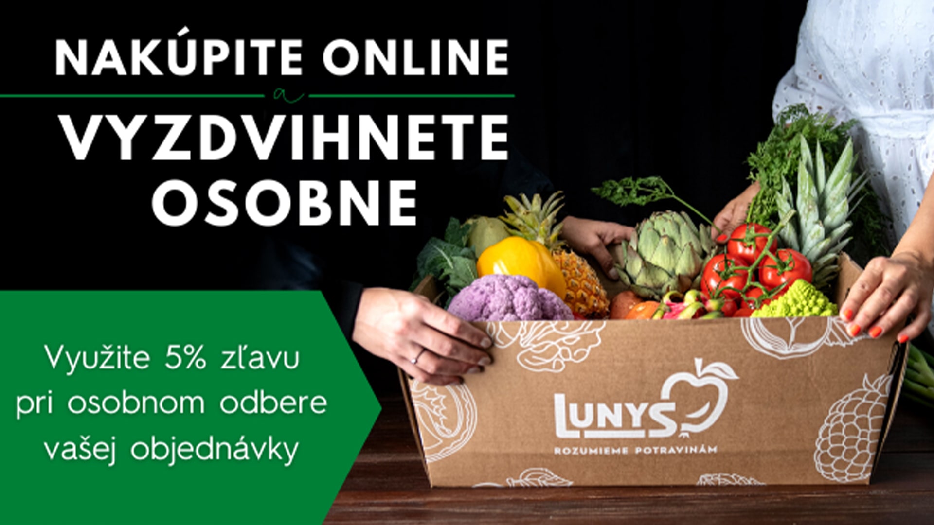 Nová služba - Osobný odber