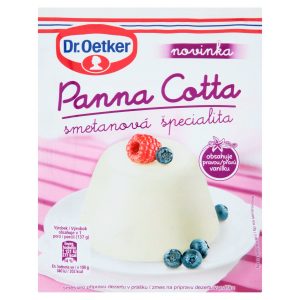Panna Cotta s vanilkou 50g Dr. Oetker 9