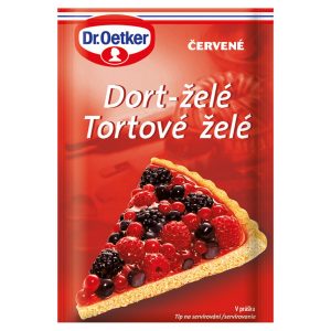 Tortové želé v prášku, červené 10g Dr. Oetker 19
