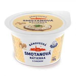 Bánovecká nátierka s chrenom MILSY 150g 17
