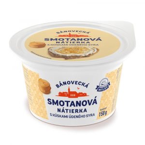 Bánovecká nátierka s údeným syrom MILSY 150g 1