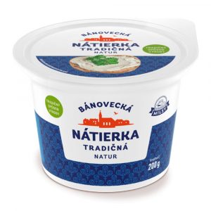 Bánovecká nátierka tradičná natur MILSY 200g 19