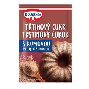 Cukor trstinový s rumovou arómou 20g Dr. Oetker 14