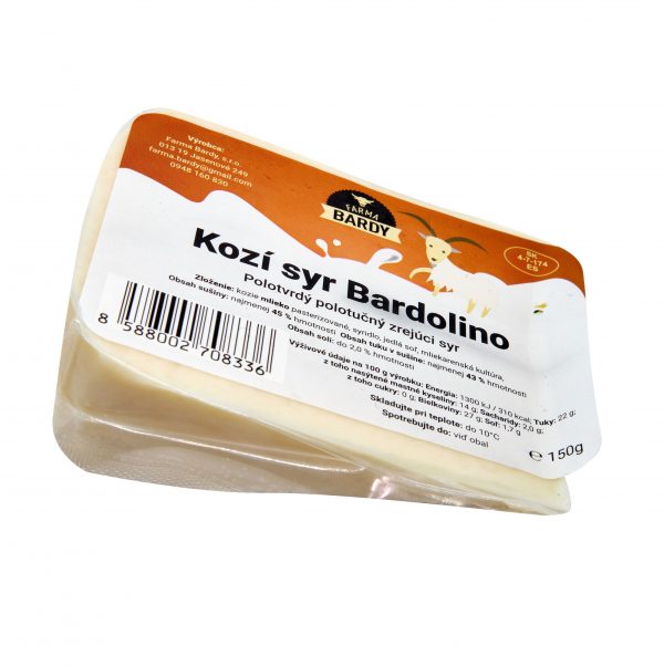 Syr kozí Bardolino natural 150g Farma Bardy 1