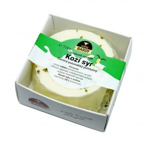 Syr kozí čerstvý medvedí cesnak 120g Farma Bardy 9