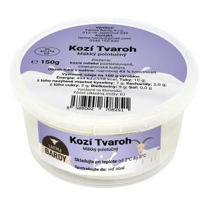 Tvaroh kozí 150g Farma Bardy 7