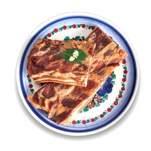 Slanina oravská sušená cca 500g Knižka 15