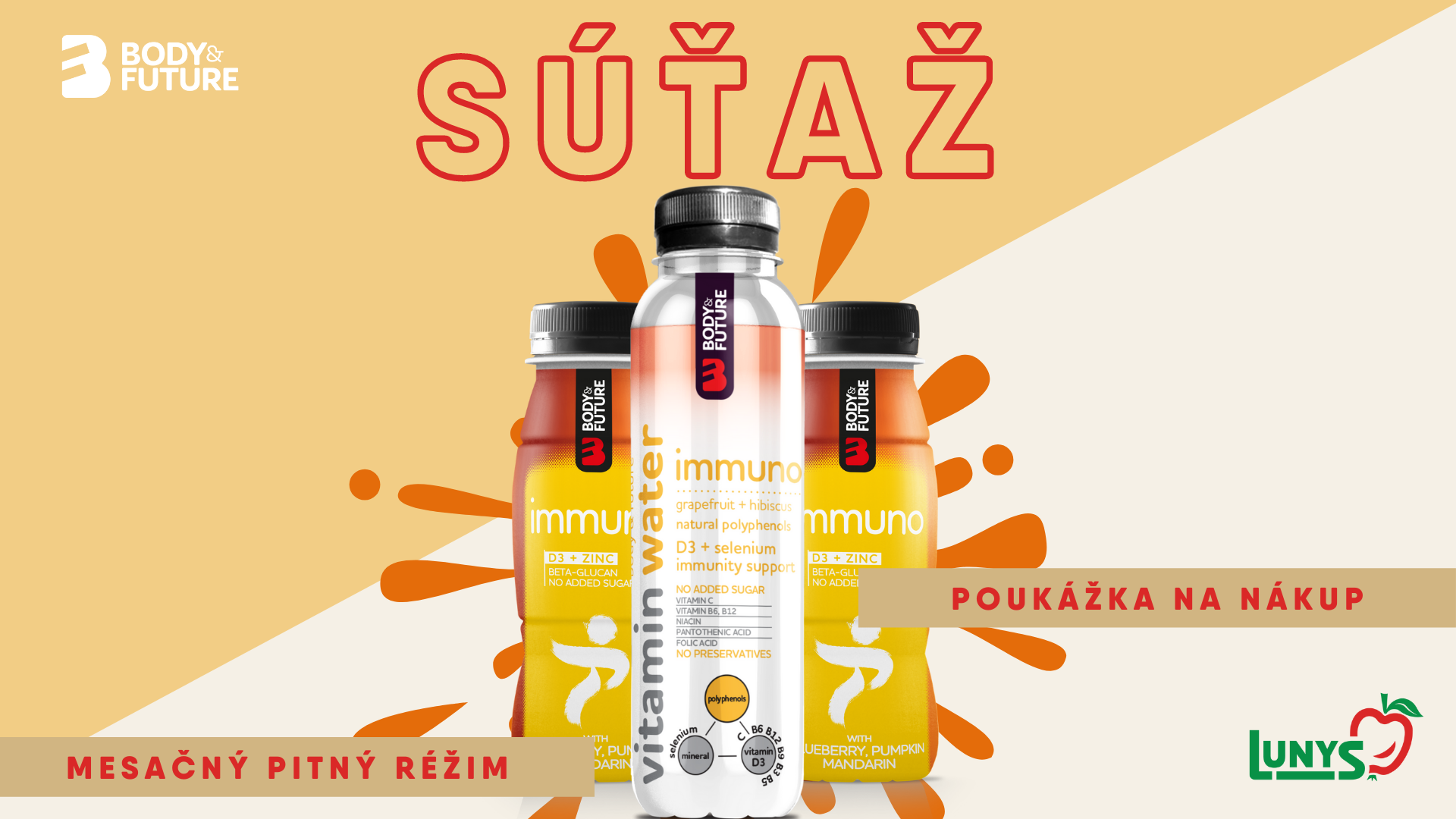 Súťaž - Mesačná dávka vitamínov