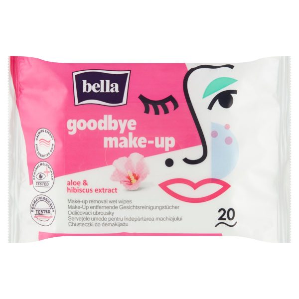Bella Aloe & Hibiscus odličovacie obrúsky 20ks 1