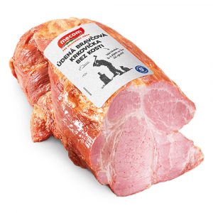 Bravčová krkovička údená 70% cca 1kg, Mecom 5
