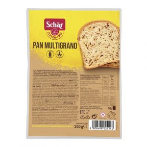 Chlieb Pan Multigrano bezgluténový 250g Schär 52