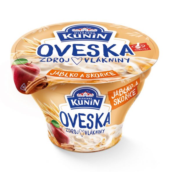 Oveska jablko a škorica 150g Kunín 1