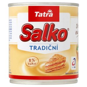 Salko kondenzované mlieko sladené TATRA 397g 6