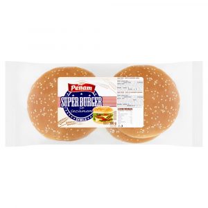 Žemle Hamburger so sezamom 4 ks bal. PENAM 300g 1