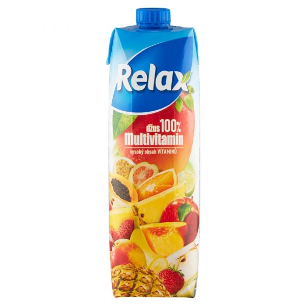 Relax Džús 100% multivitamín 1l 1