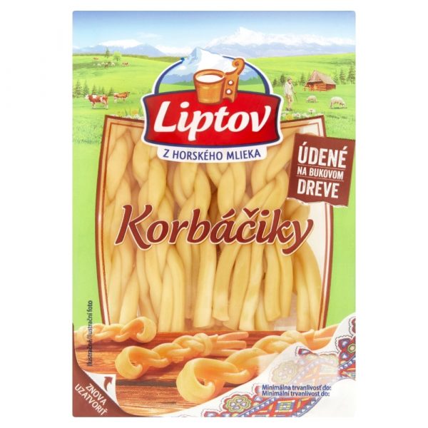Korbáčiky údené LIPTOV 75g 1