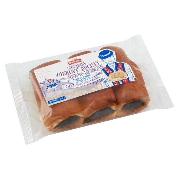 Buchty Jankove s nápl.slivk.lekvár PENAM 250g 2