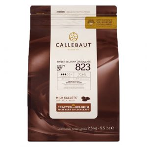 Čokoláda mliečna 33,6% CALLEBAUT 2,5kg 6