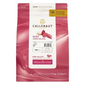 Čokoláda ružová RUBY 32,8% CALLEBAUT 2,5kg 5