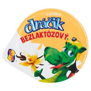 Dezert smotanový BEZLAKTÓZOVÝ Dráčik vanilka 80g Tami 6