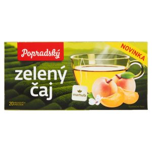 Popradský Zelený čaj - marhuľa 20x1,5g 7
