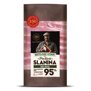 Slanina Poctivá selská nárez 100g, KU VÝPREDAJ 20 Slanina Poctivá selská nárez 100g, KU VÝPREDAJ 20
