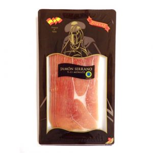 Šunka Jamon Serrano sušená plátky 80g Porxas 23