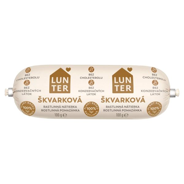 Nátierka rastlinná škvarková 100g Lunter 1