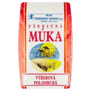 Múka pšeničná polohrubá výberová 1kg Mlyn 2