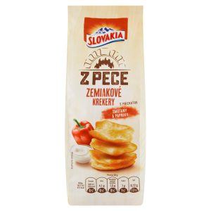 Slovakia Zemiakové krekery Smotana a paprika 90g 19