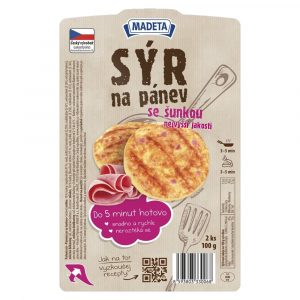 Syr na panvicu šunka 100g Madeta 9