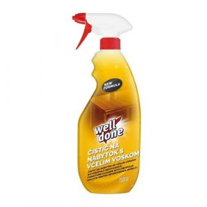 Well Done Nábytok čistič s včelím voskom 750ml 21