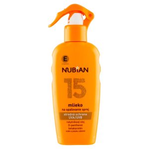 Nubian Mlieko na opaľovanie SPF15 200ml 3