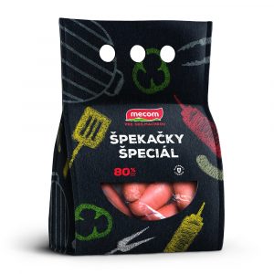 Špekačky špeciál OA taška 800g Mecom 10