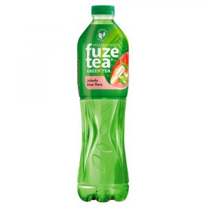 FuzeTea ľadový čaj Jahoda, Aloe Vera 1,5l *ZO 10