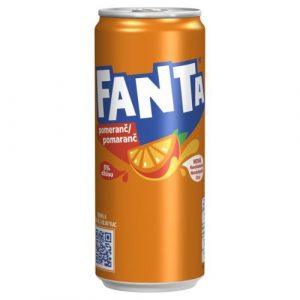 Fanta pomarančová 330ml *ZO 14
