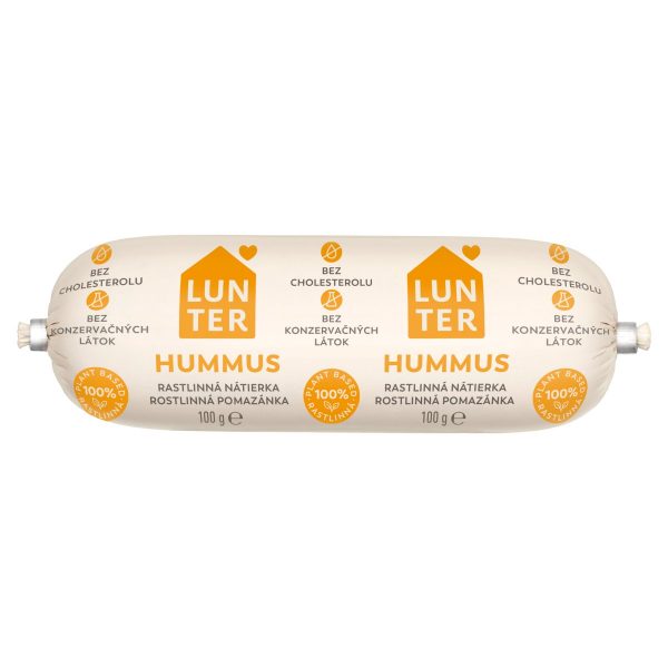 Nátierka rastlinná Hummus 100g Lunter 1
