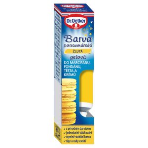 Farba gélová potravinárska žltá 10g Dr. Oetker 11