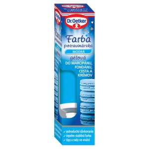 Farba gélová potravinárska modrá 10g Dr. Oetker 10
